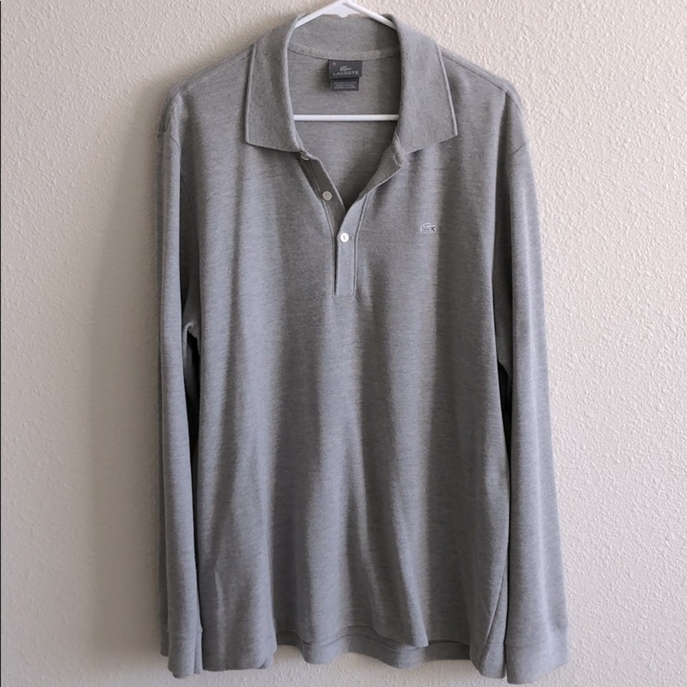 Lacoste long sleeve polo